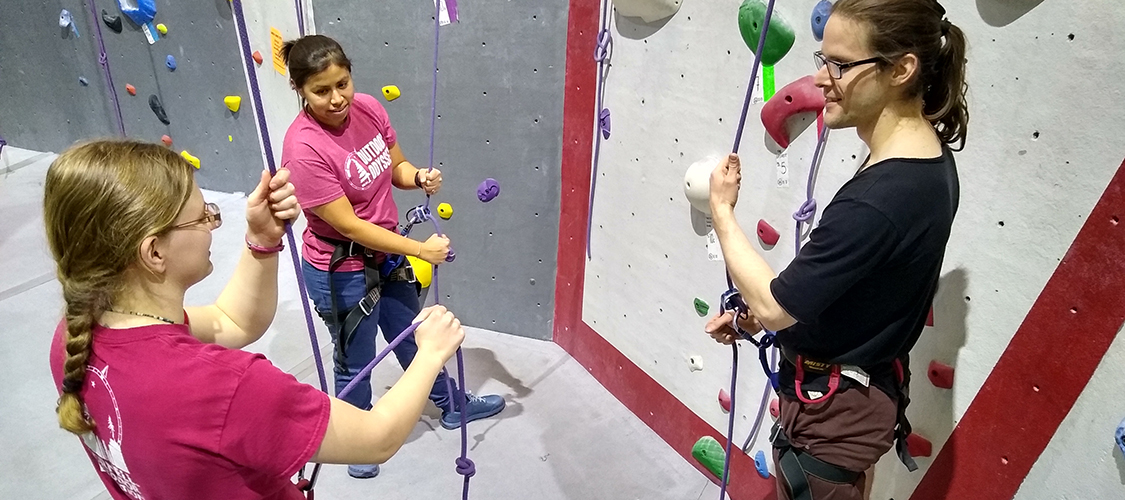 Rock Climbing Lessons Student & Campus Life Cornell University